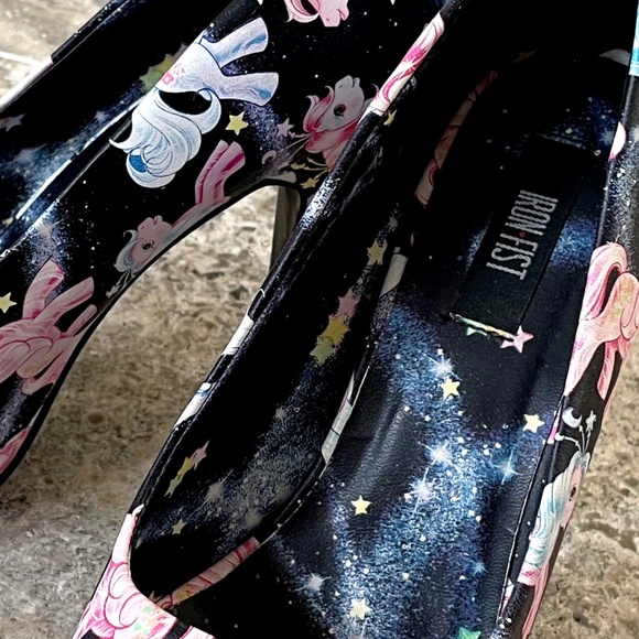 Women's Iron Fist My Little Pony Peep Toe Pumps | Size 8 - Picture 5 of 12